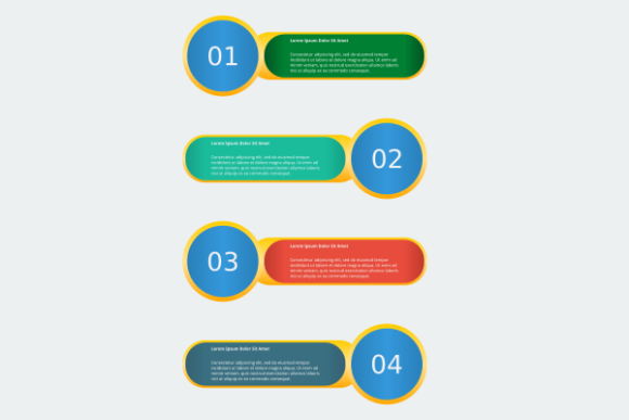 Circle Bullet Infographic Template: Visual Clarity for All