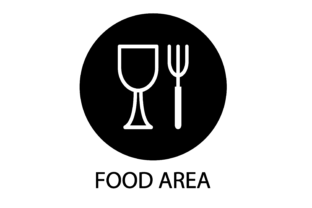 Enhancing Brand Identity with Food Area Sign Design