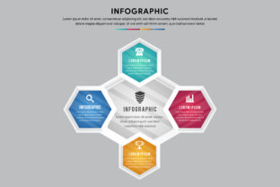 Hexagon Cyclus Four Infographic: A Dynamic Visual Tool for Modern Presentations
