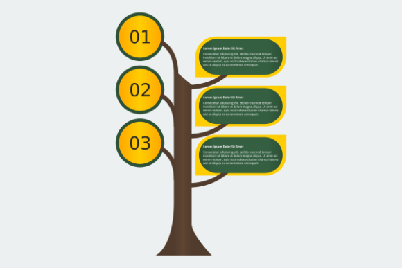 Tree Illustration Infographic Template: A Versatile Design Asset