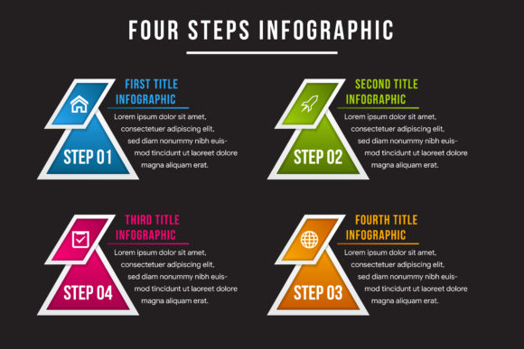 Triangle Infographic Gradient Diagonal: Design Smartly, Present Clearly
